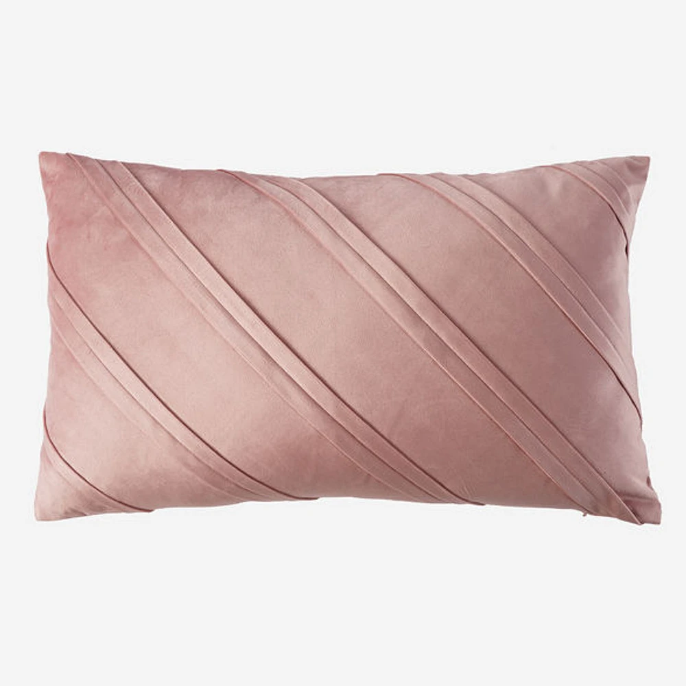 Kingsdown Pleated Velvet Cushion