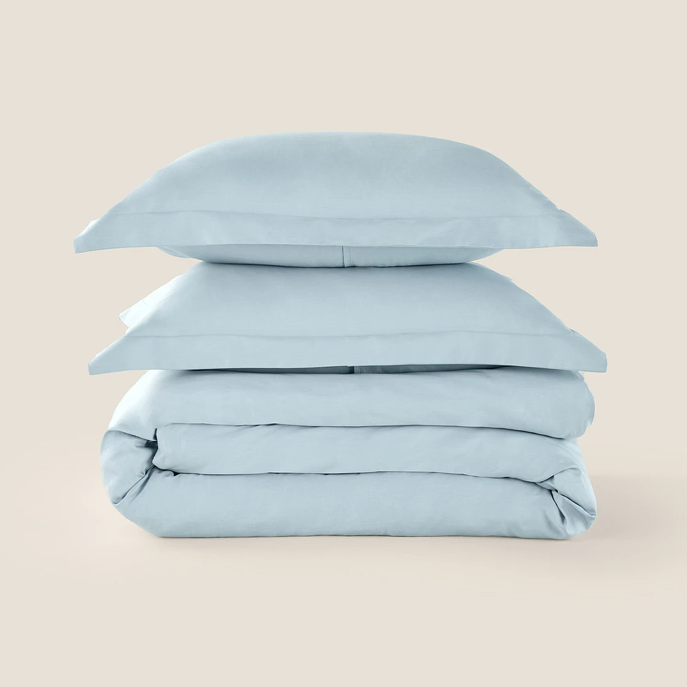 PÜR Organic Cotton Duvet Cover Set