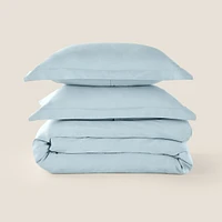 PÜR Organic Cotton Duvet Cover Set