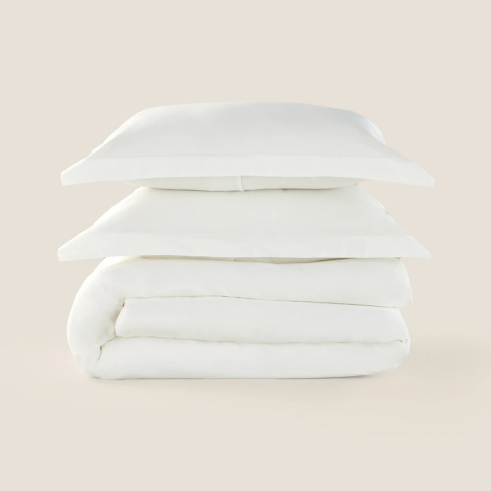 PÜR Organic Cotton Duvet Cover Set