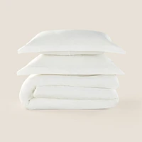 PÜR Organic Cotton Duvet Cover Set