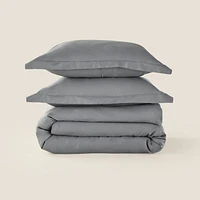 PÜR Organic Cotton Duvet Cover Set