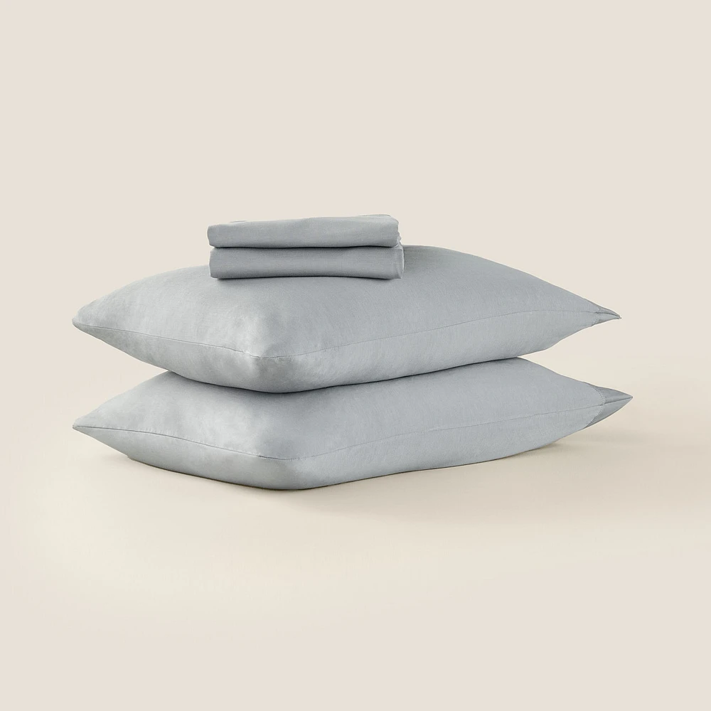 Purple Softstretch Sheet Set