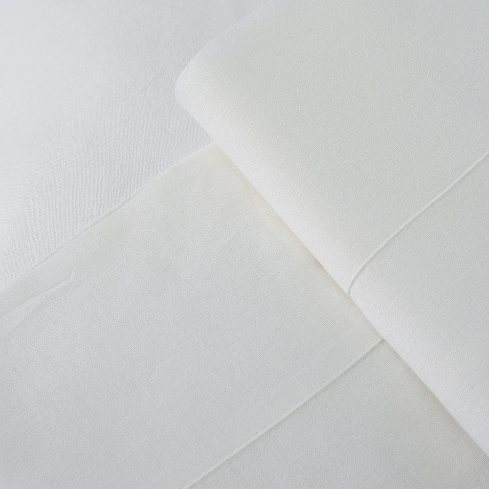 Silk & Snow Linen Pillowcase Set