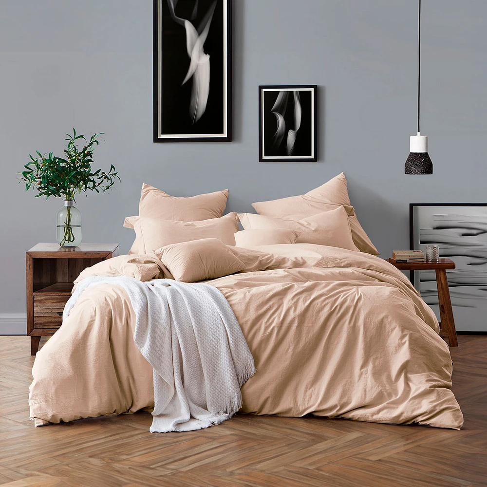 Swift Home Cotton Duvet Cover Set