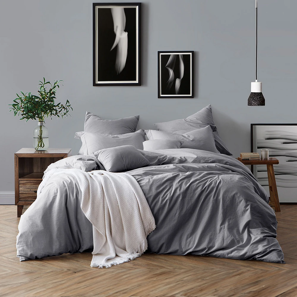 Swift Home Cotton Duvet Cover Set