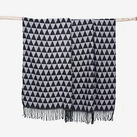 PÜR Cabana Cotton Patterned Throw