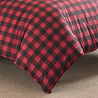 Eddie Bauer Mountain Plaid Duvet Cover Set