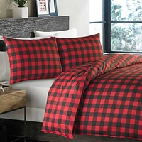 Eddie Bauer Mountain Plaid Duvet Cover Set