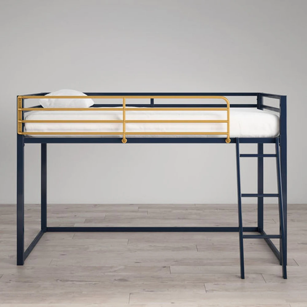 Little Seeds Monarch Hill Haven Metal Junior Loft Bed