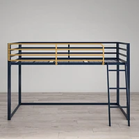 Little Seeds Monarch Hill Haven Metal Junior Loft Bed