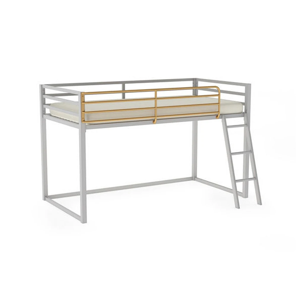 Little Seeds Monarch Hill Haven Metal Junior Loft Bed