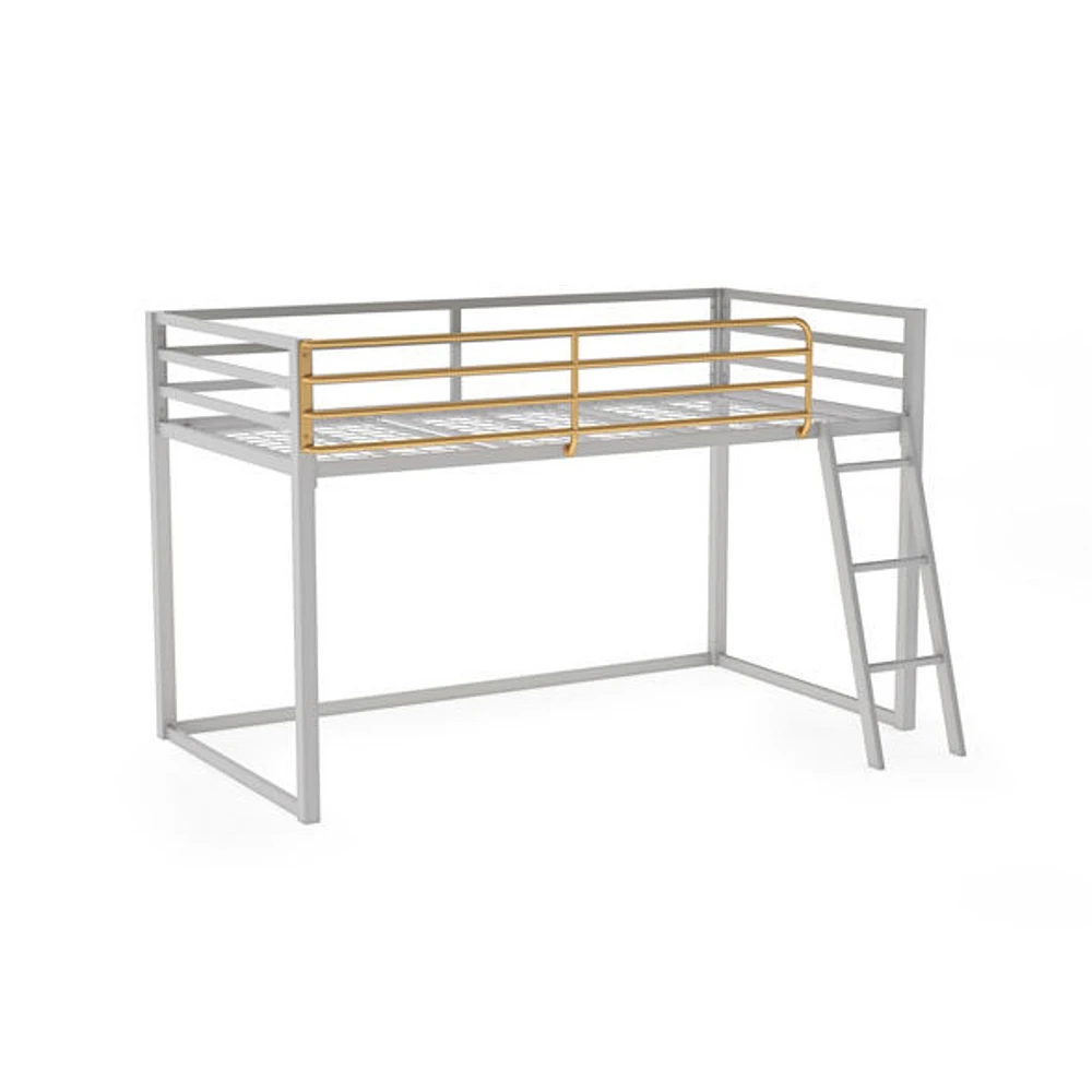 Little Seeds Monarch Hill Haven Metal Junior Loft Bed