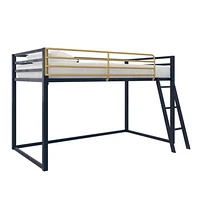 Little Seeds Monarch Hill Haven Metal Junior Loft Bed