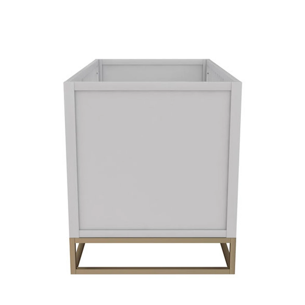 Little Seeds Haven 3-in-1 Metal Base Crib