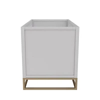 Little Seeds Haven 3-in-1 Metal Base Crib