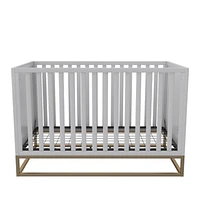 Little Seeds Haven 3-in-1 Metal Base Crib