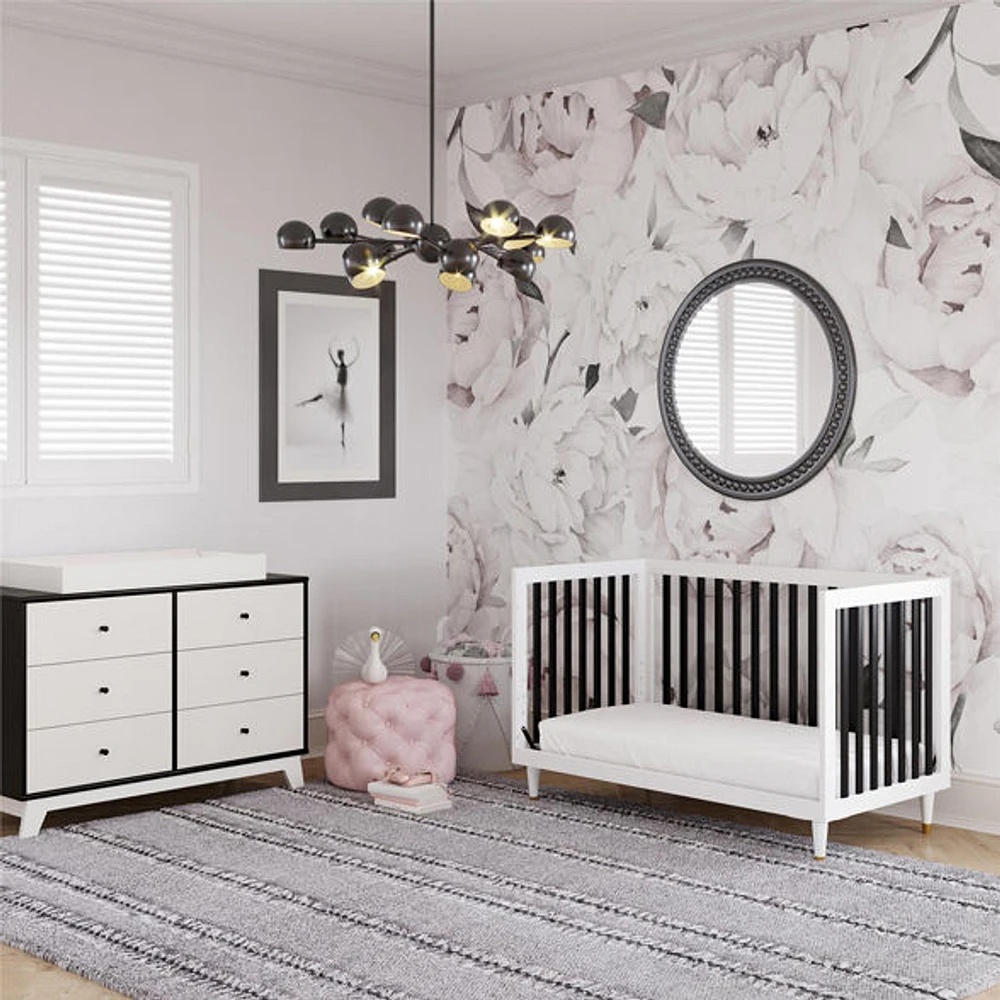 Little Seeds Rowan Valley Flint 3-in-1 Crib