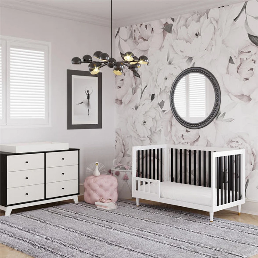 Little Seeds Rowan Valley Flint 3-in-1 Crib