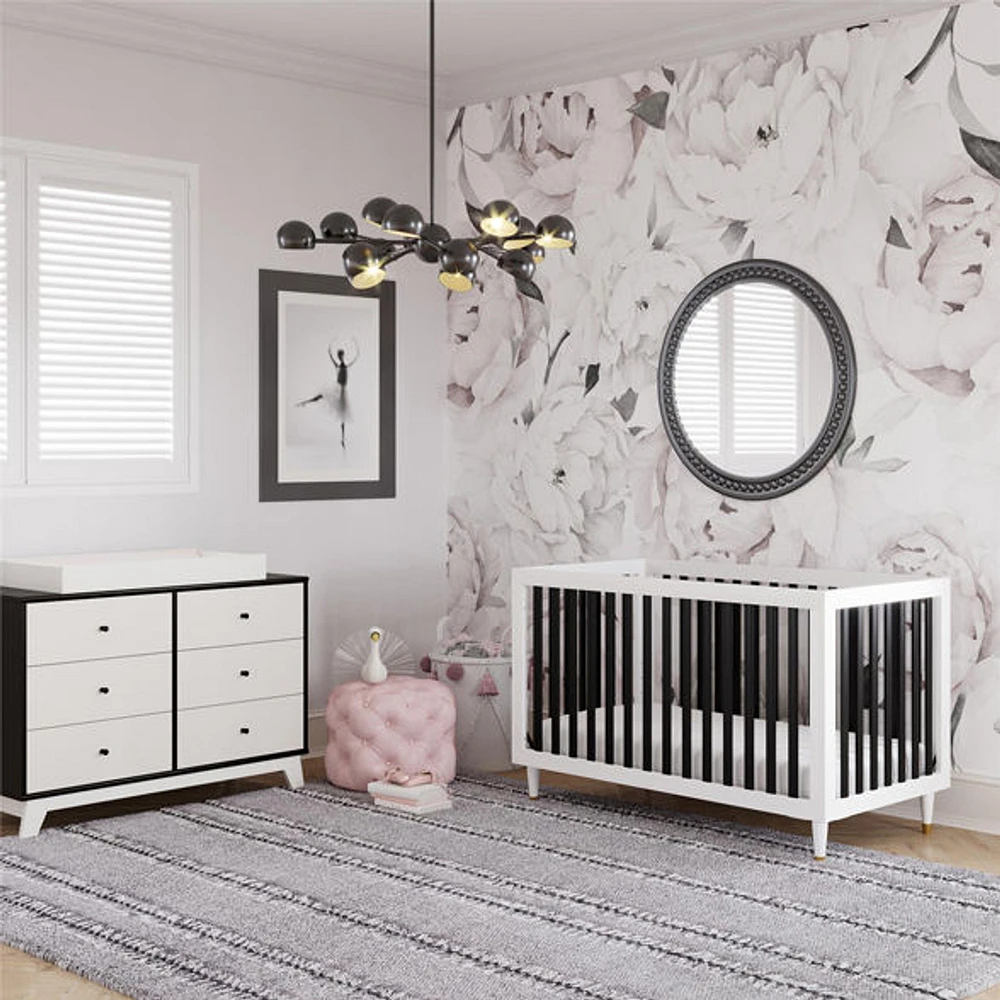 Little Seeds Rowan Valley Flint 3-in-1 Crib