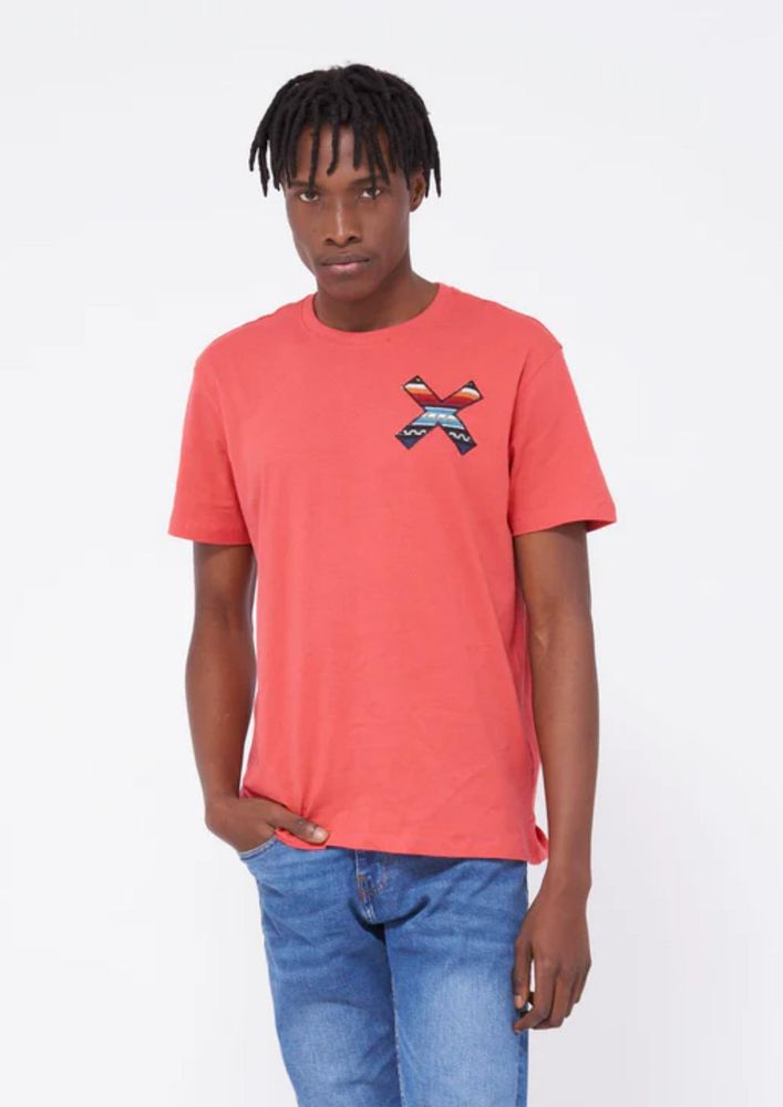 B.BANANA T-SHIRT S/S RED216572