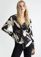 LIUJO BLOUSE L/S M.FLW225034