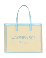 CARMEN CANVAS LARGE TOTE B.BL219784