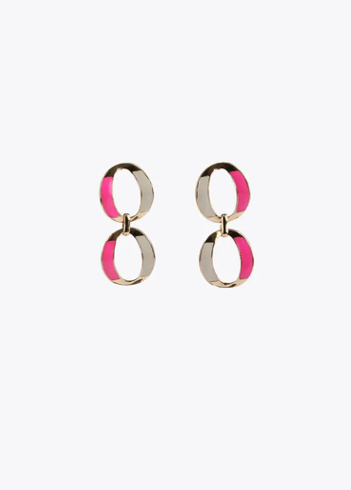 LOLA C.D.M EARRINGS FUSCH220483