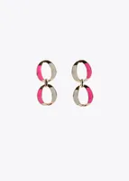 LOLA C.D.M EARRINGS FUSCH220483