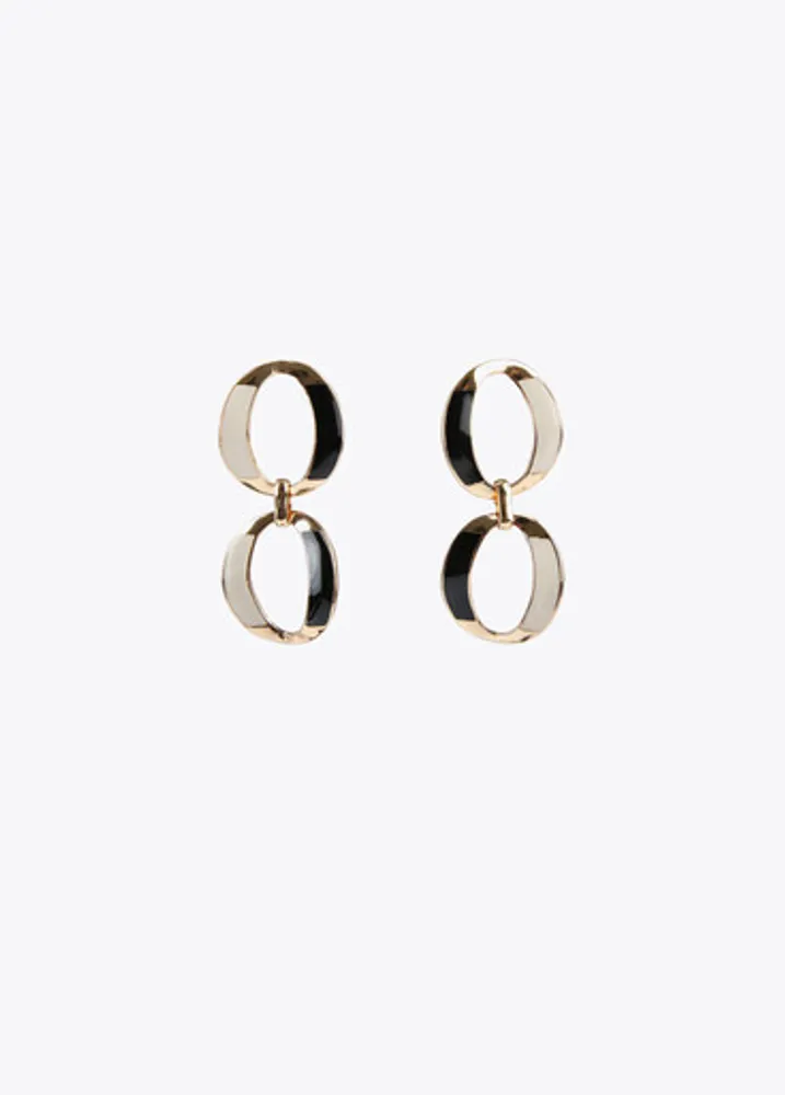 LOLA C.D.M EARRINGS BLK220484