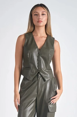 ELAN VEST OLIVE225955