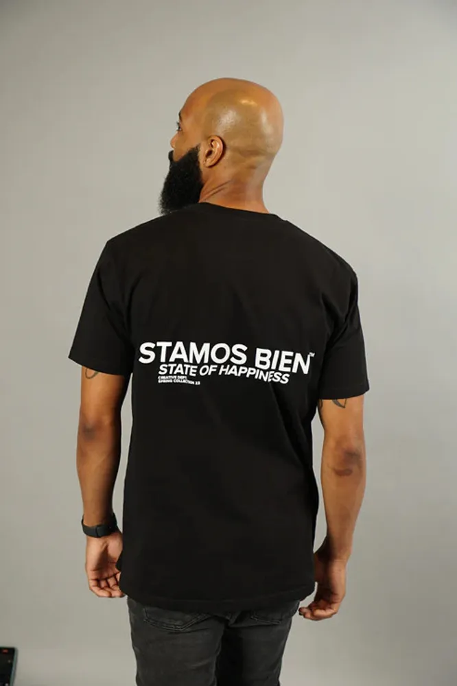 STAMOS BIEN T-SHIRT BLK220433