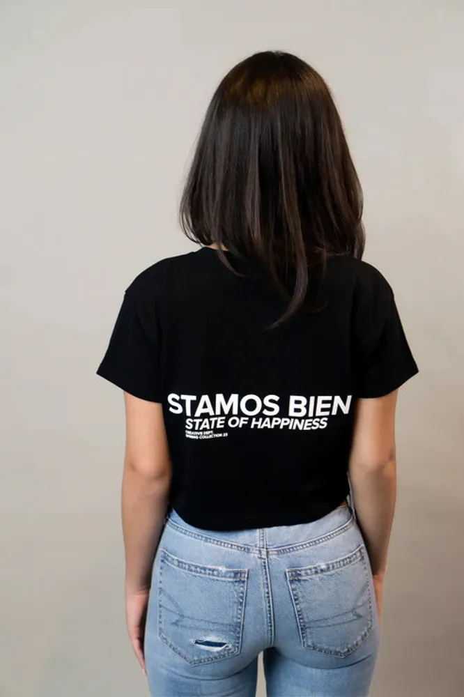 STAMOS BIEN CROP TEE BK220440