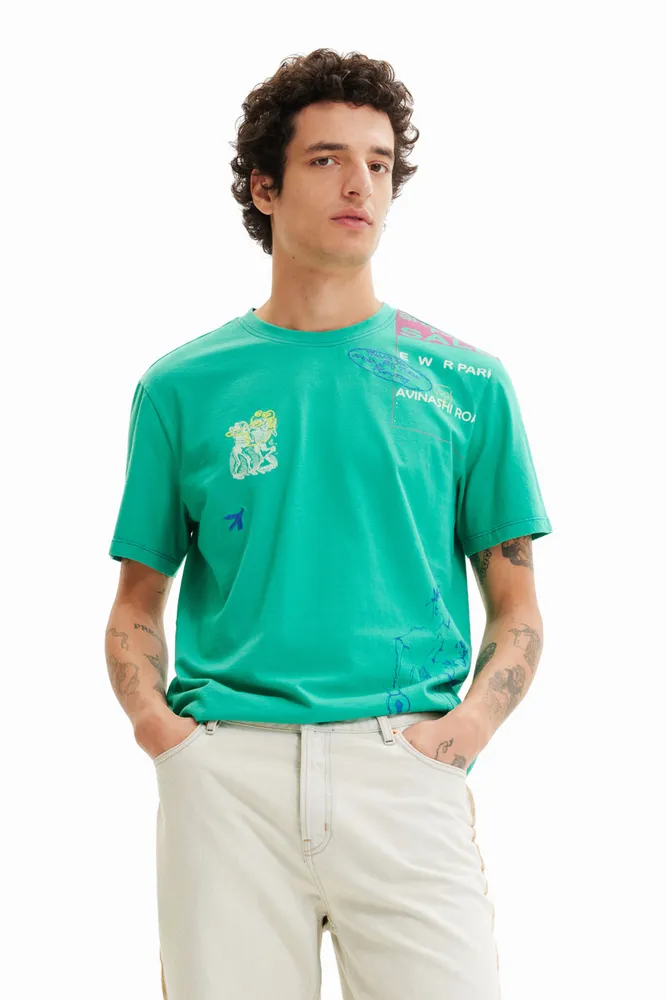 DESIGUAL T-SHIRT S/S GRN220973