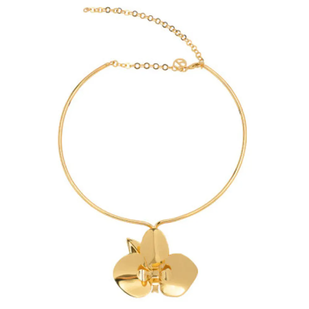 A.PRATA ORQUIDEA CHOKER GD219308