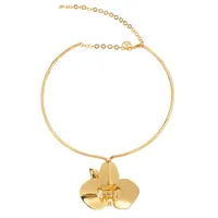 A.PRATA ORQUIDEA CHOKER GD219308