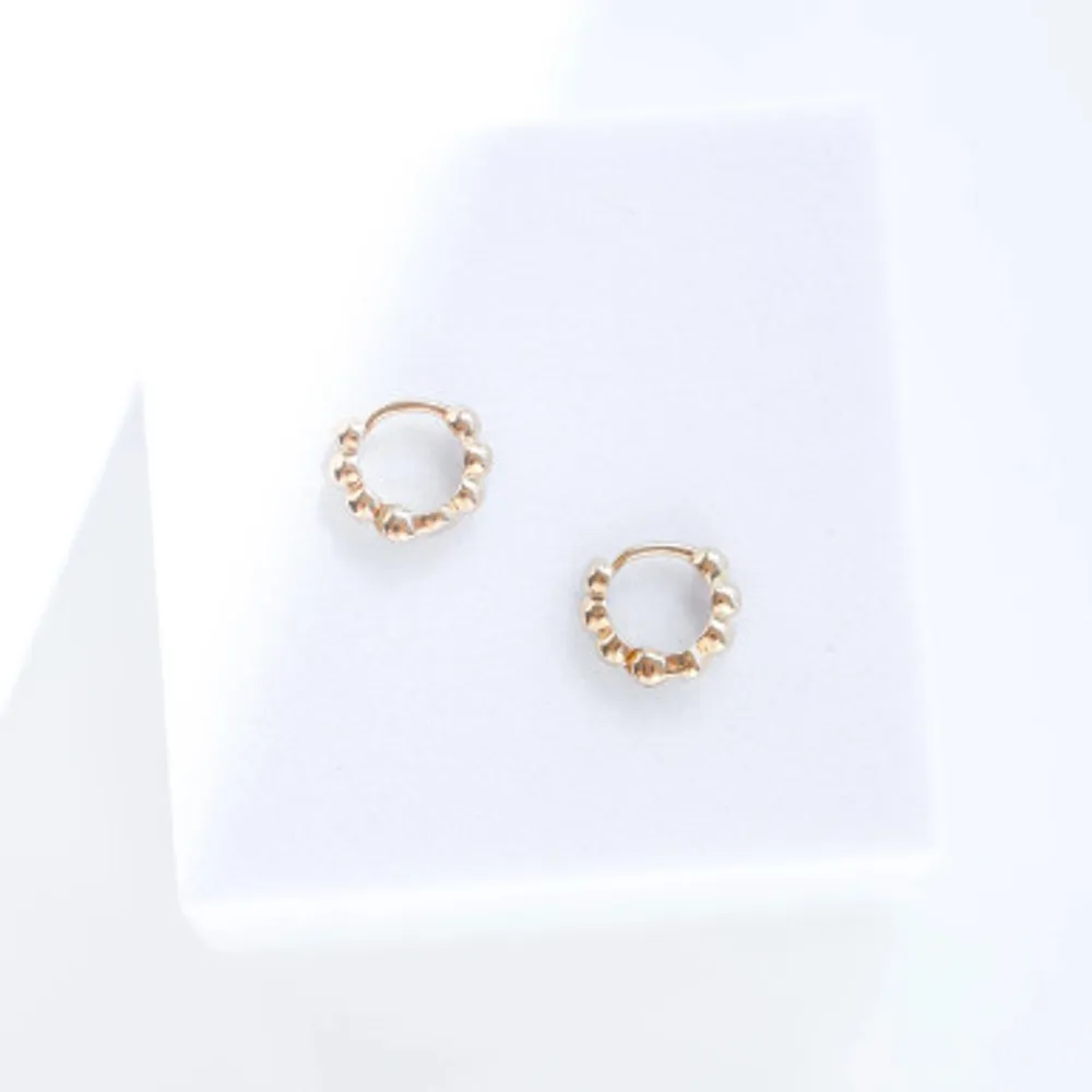 M16 MICRO BALL HUGGIES EARRING219521