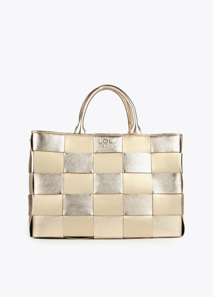 LOLA TOTE BAG GOLD226170