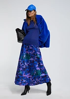 LOLA SKIRT ANIM BLUE/BK226167