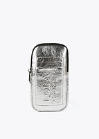 LOLA M.MOBILE PHONE BAG SILVER226184