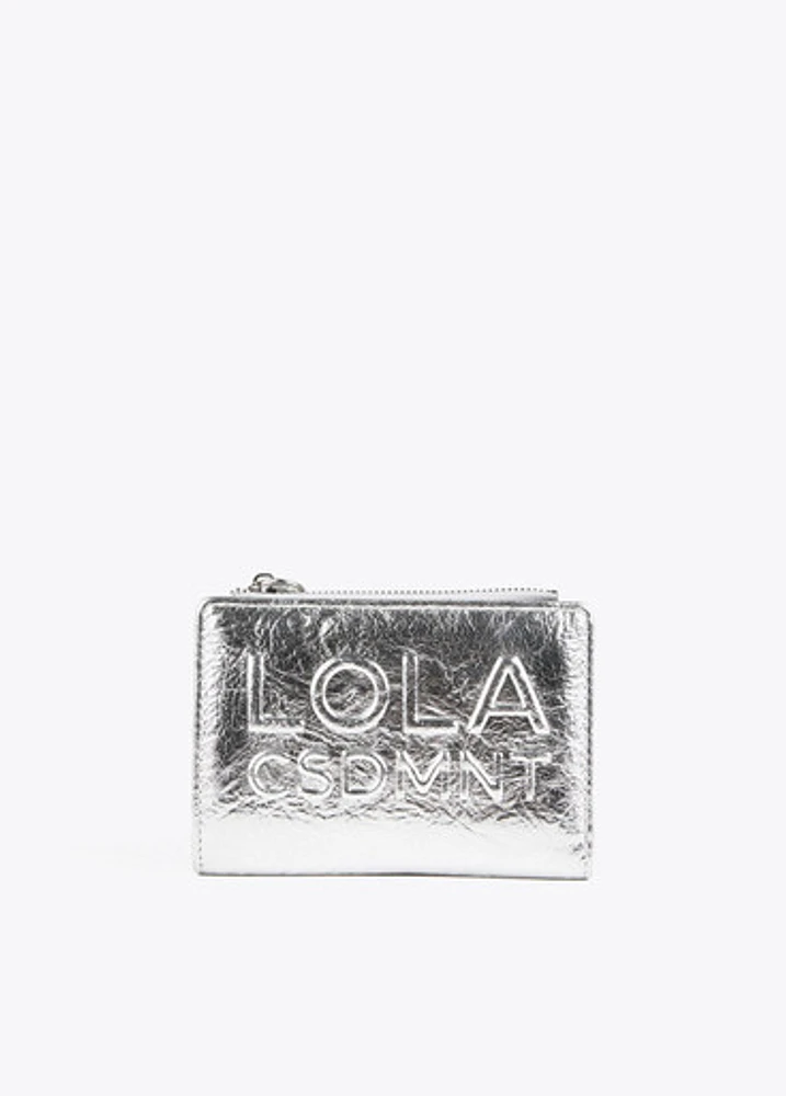 LOLA SMALL MET WALLET SILVER226188