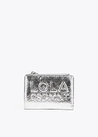 LOLA SMALL MET WALLET SILVER226188