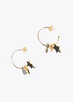 LOLA HOOP EARRINGS MET/GR226224