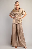 GLAM H.WAIST PANTS MOCHA226527