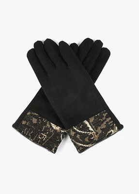 LOLA GLOVES ANIM PRT BLK227119