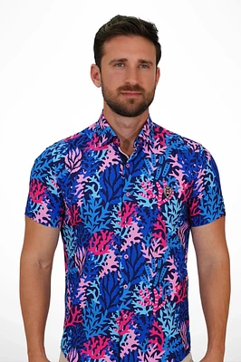 M.CHUCK SHIRT S/S MARINE228487