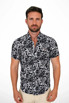 M.CHUCK SHIRT S/S GRAFF228501