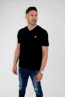 M.CHUCK V NECK S/S BLK194773