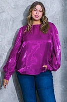 TOMATE BLOUSE L/S ORCHID223928