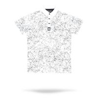 P&ACES POLO WH GEOMETRIC211032